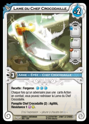 Lame du Chef Crocodaille