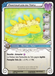 Pantoufles du Tofu