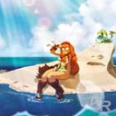 Seul sur le Sable